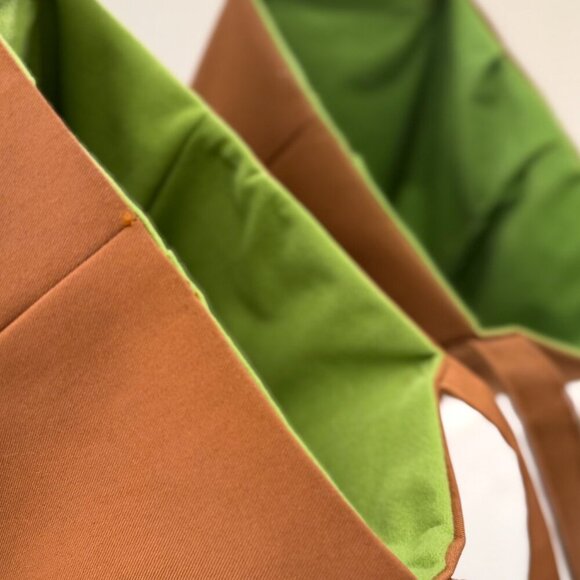 Handmade Linen Tote Bag – Laptop Friendly - Picture 5 of 9